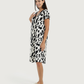 Women's V-Neck Half Sleeve Printed Camisole