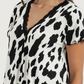 Women's V-Neck Half Sleeve Printed Camisole