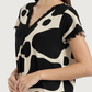 Women's V-Neck Half Sleeve Printed Camisole