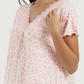Women's V-Neck Half Sleeve Printed Camisole