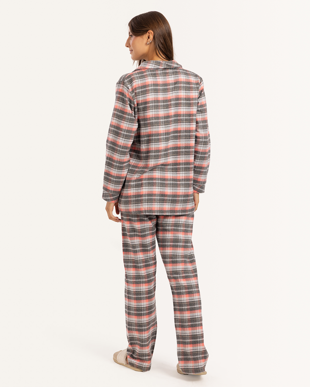 بيجاما كاروه حريمي كلاسيك كستو