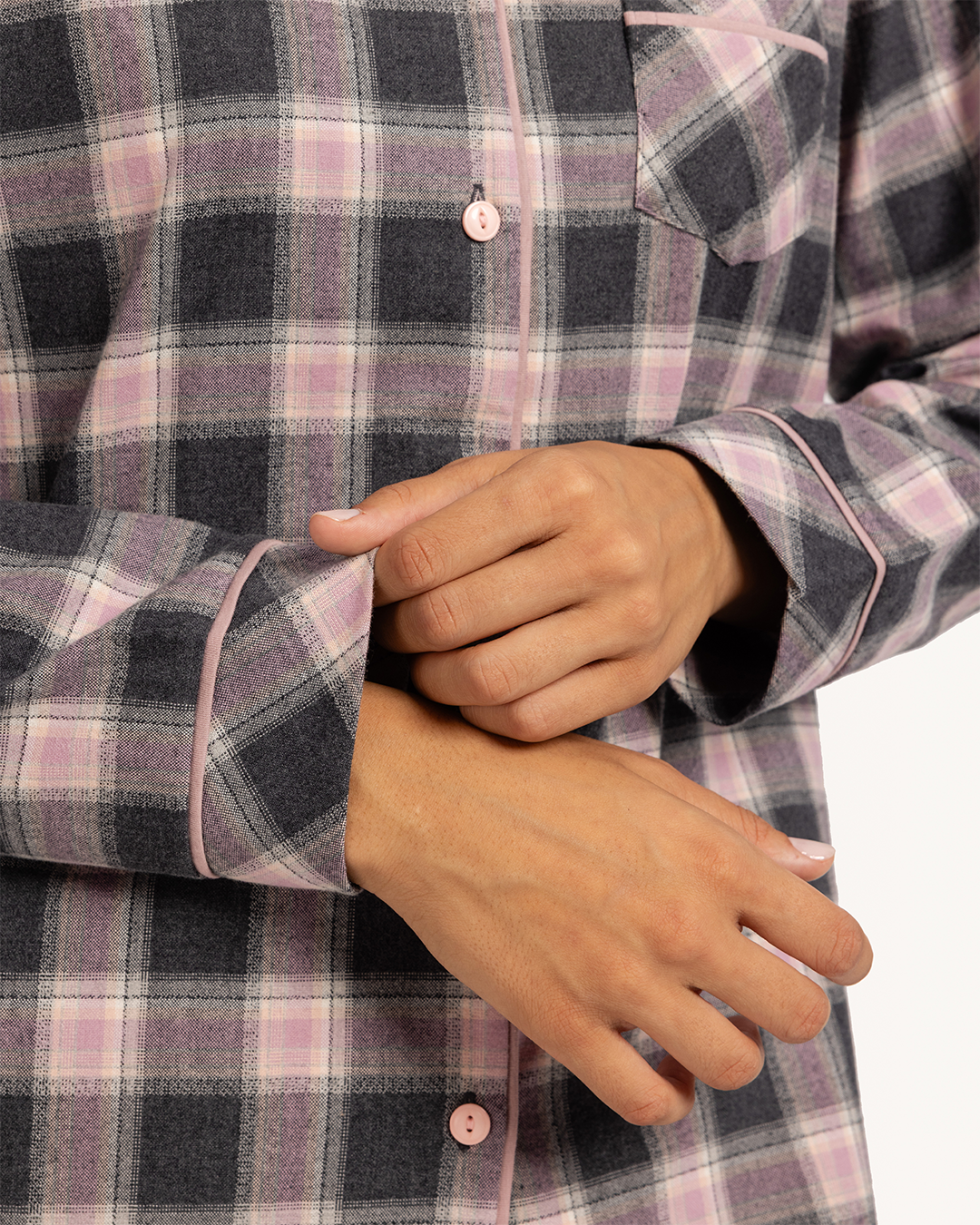 بيجاما كاروه حريمي كلاسيك كستو