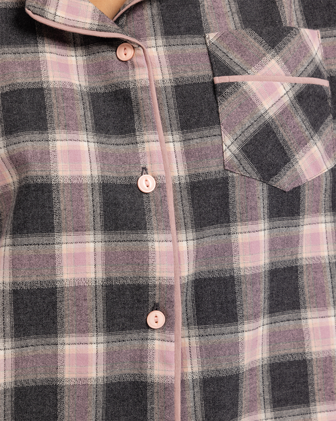 بيجاما كاروه حريمي كلاسيك كستو