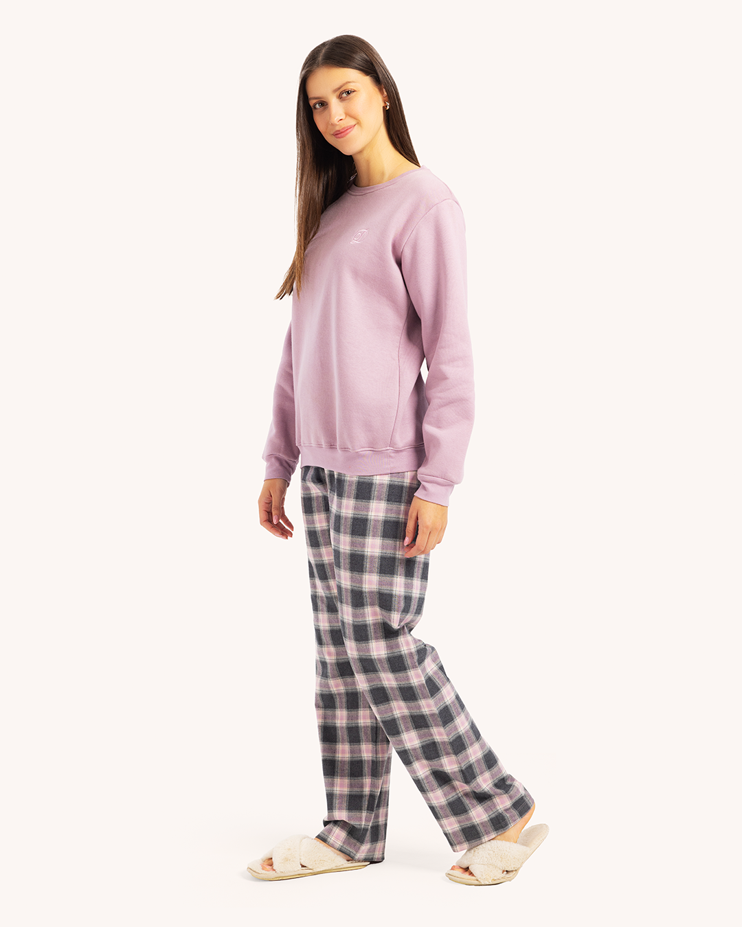 بيجاما كاروه حريمي ميلتون بنطلون كستور