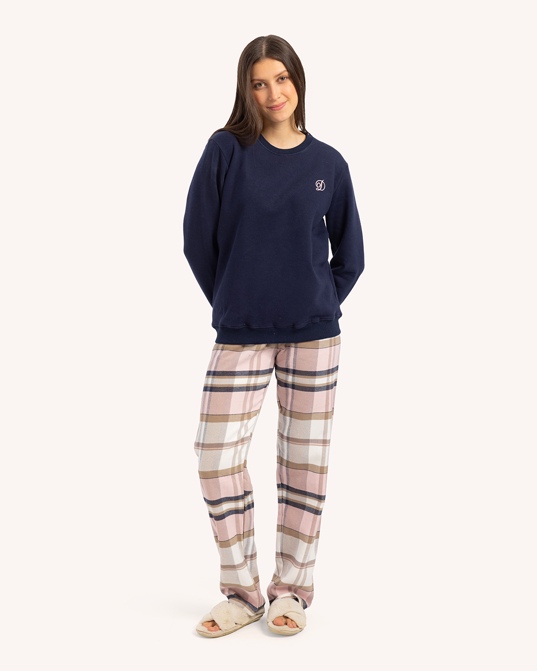 بيجاما كاروه حريمي ميلتون بنطلون كستور