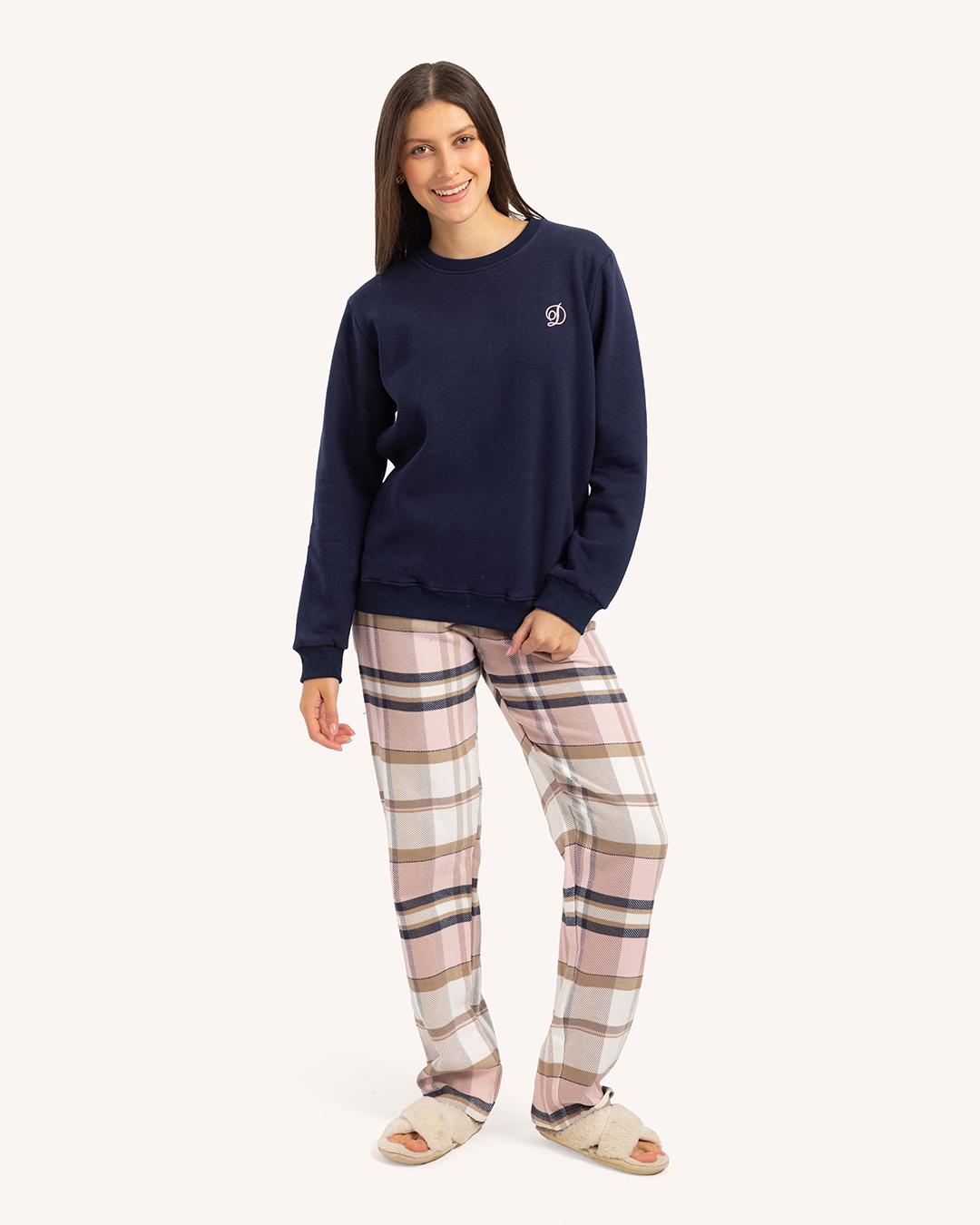 بيجاما كاروه حريمي ميلتون بنطلون كستور