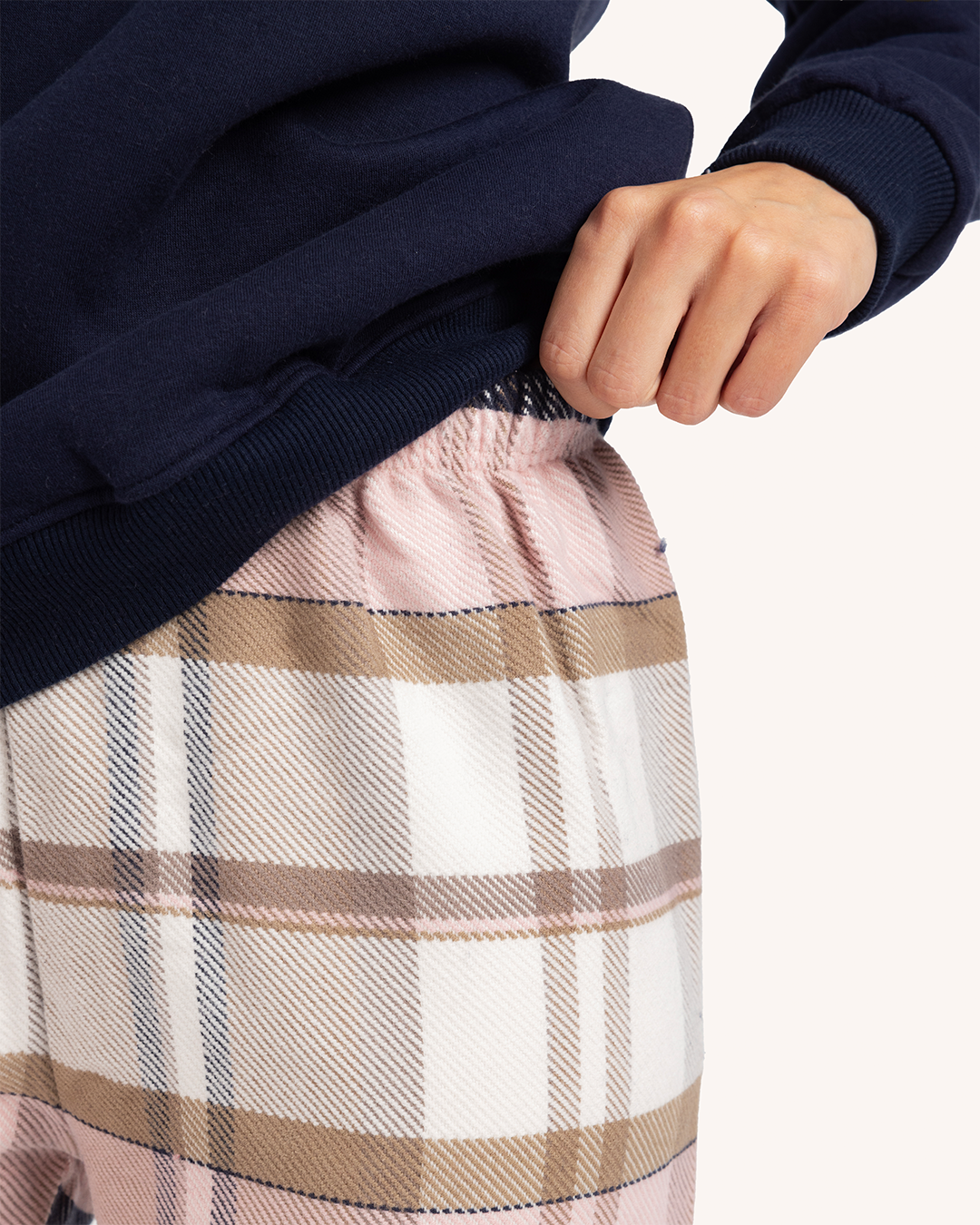 بيجاما كاروه حريمي ميلتون بنطلون كستور