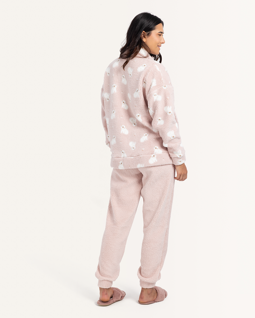 Baby Pink Bear Pajama set 