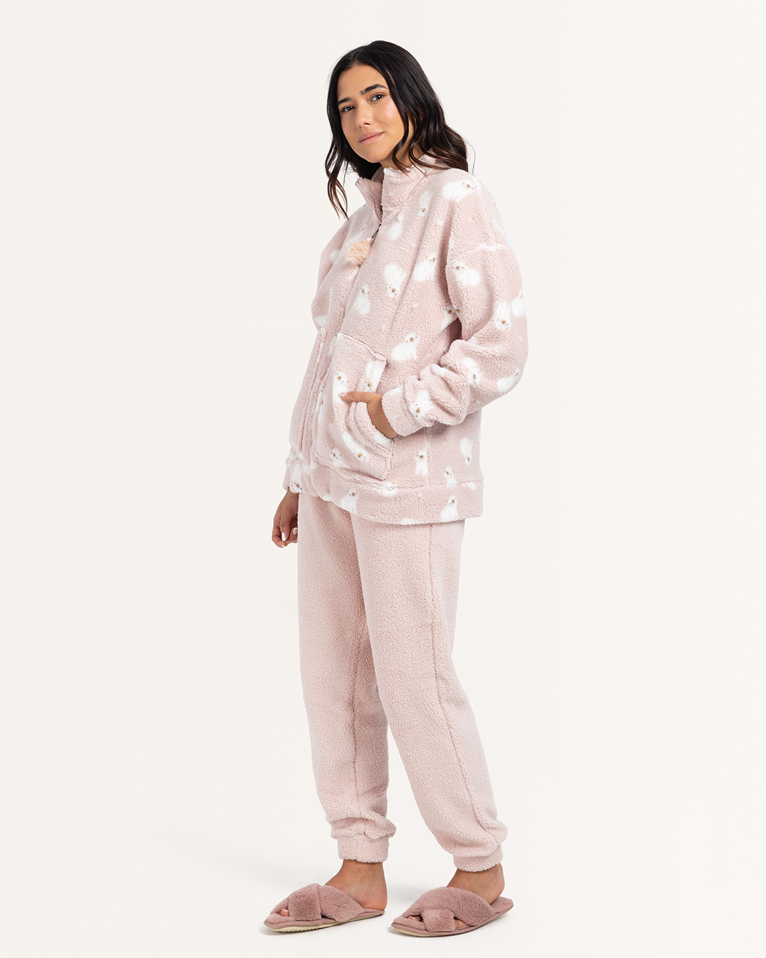 Baby Pink Bear Pajama set 