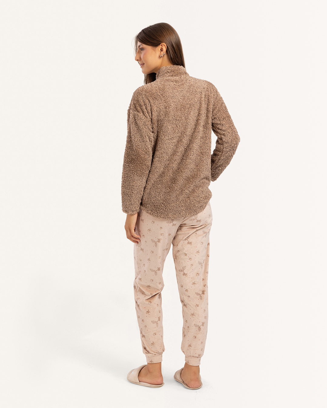 بيجاما بنطلون قطيفه موسم دافئ