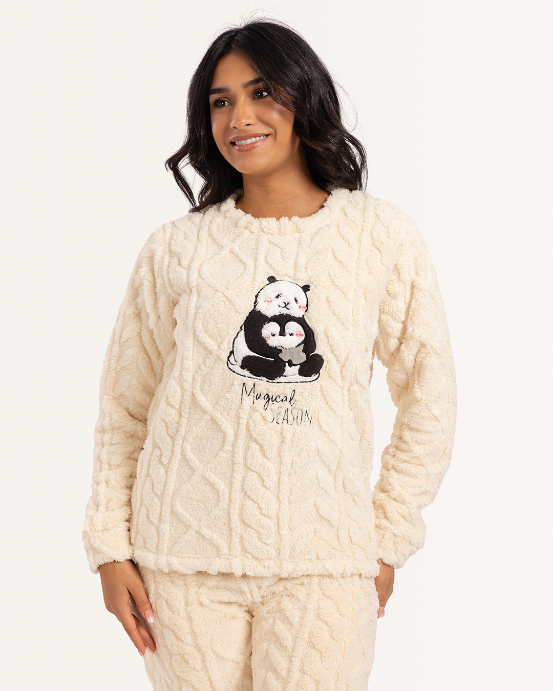 بيجاما فرو كُم طويل موسم ساحر