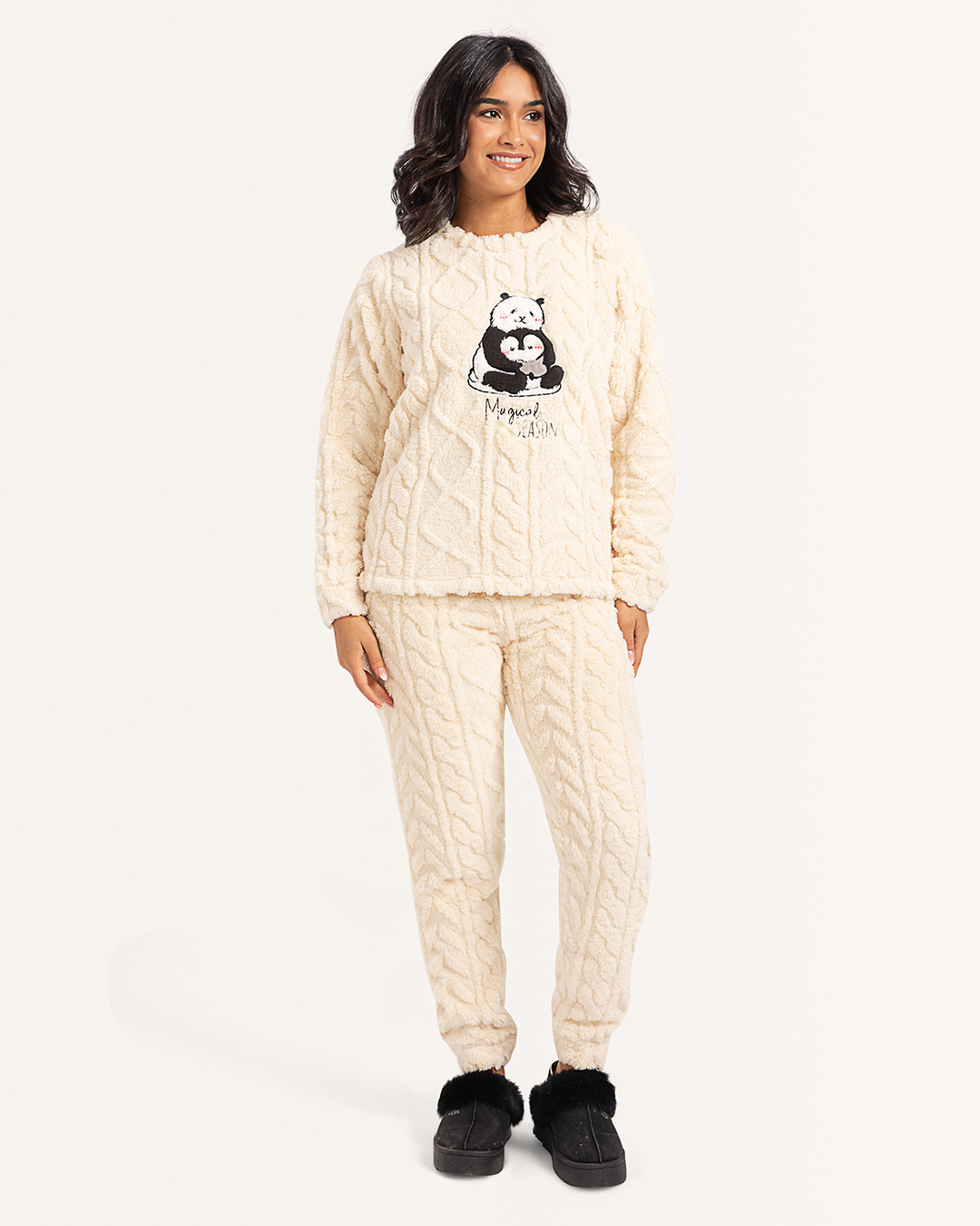 بيجاما فرو كُم طويل موسم ساحر