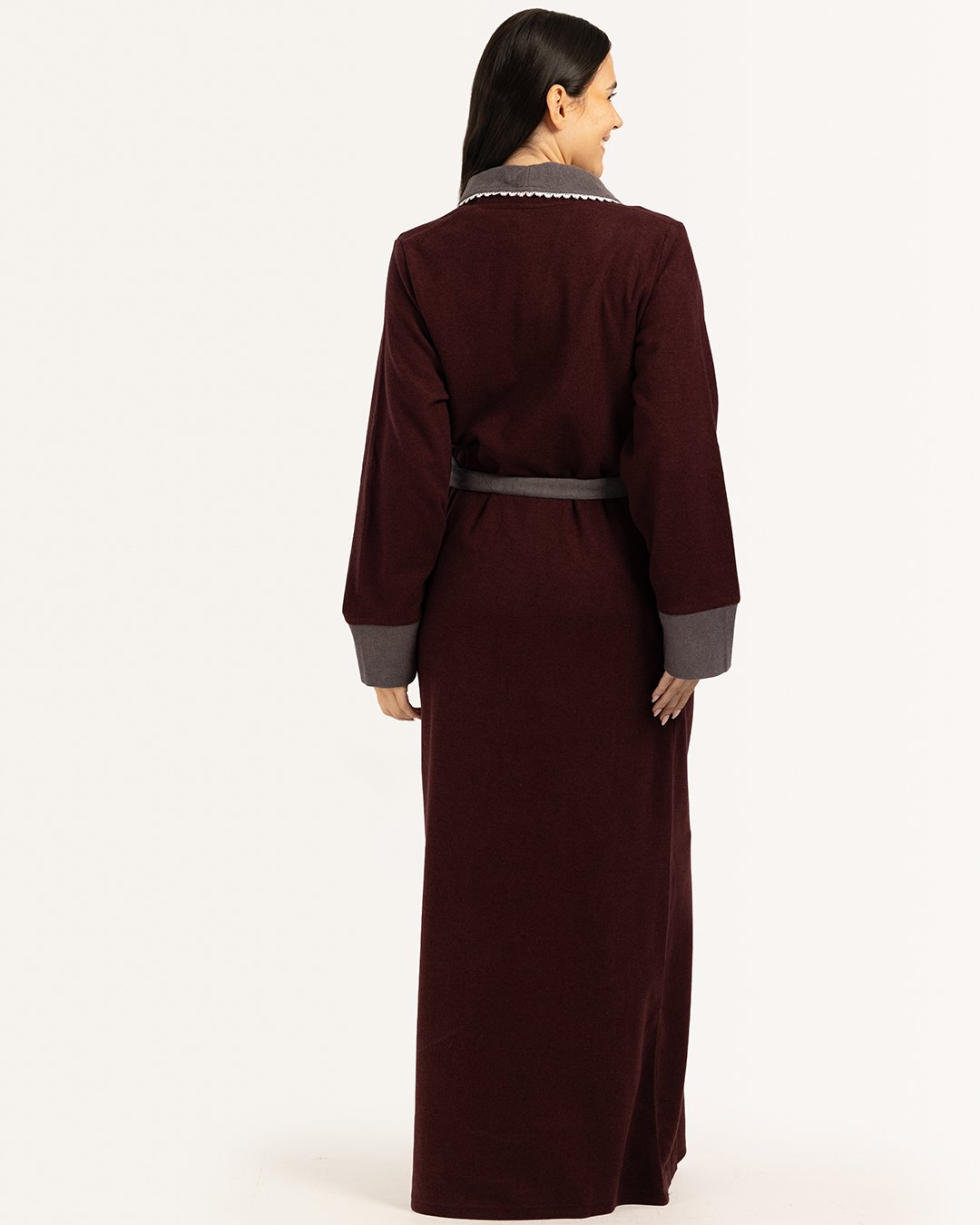 ‫روب كاشمير كول شال مطرز لونين‬‏