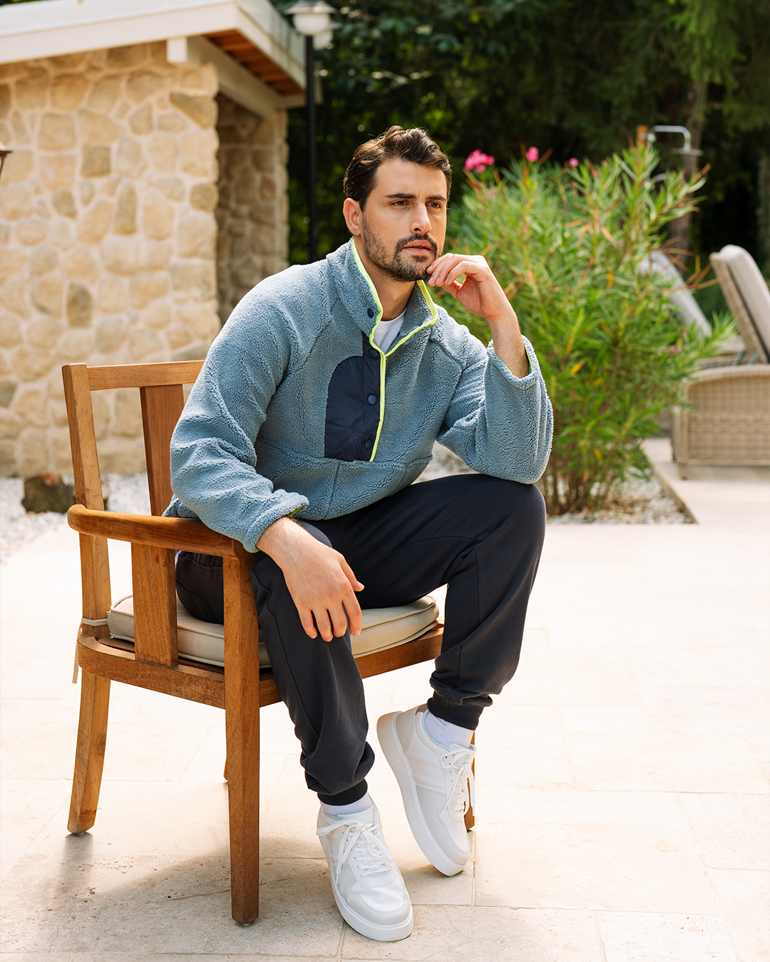 بيجاما كُم طويل ألوان فسفورية