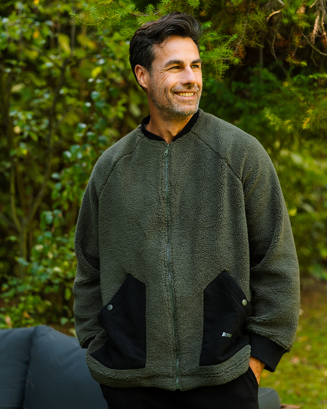 بيجاما بكم طويل و جيب من خامه البنطلون وبنطلون مستقيم