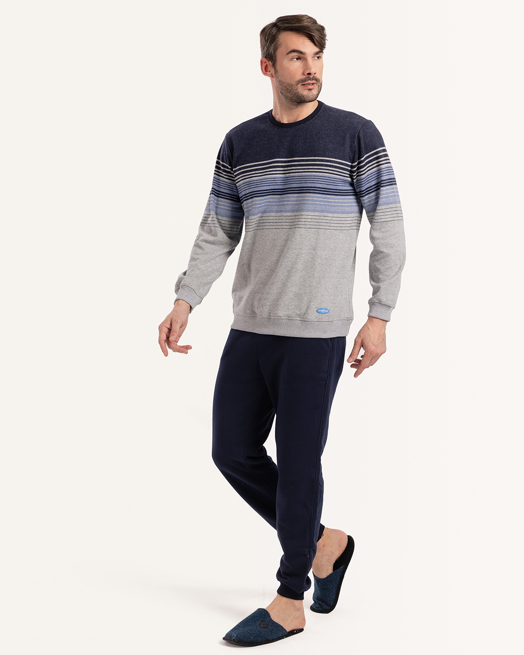 بيجاما جاكارد خطوط متنوعة