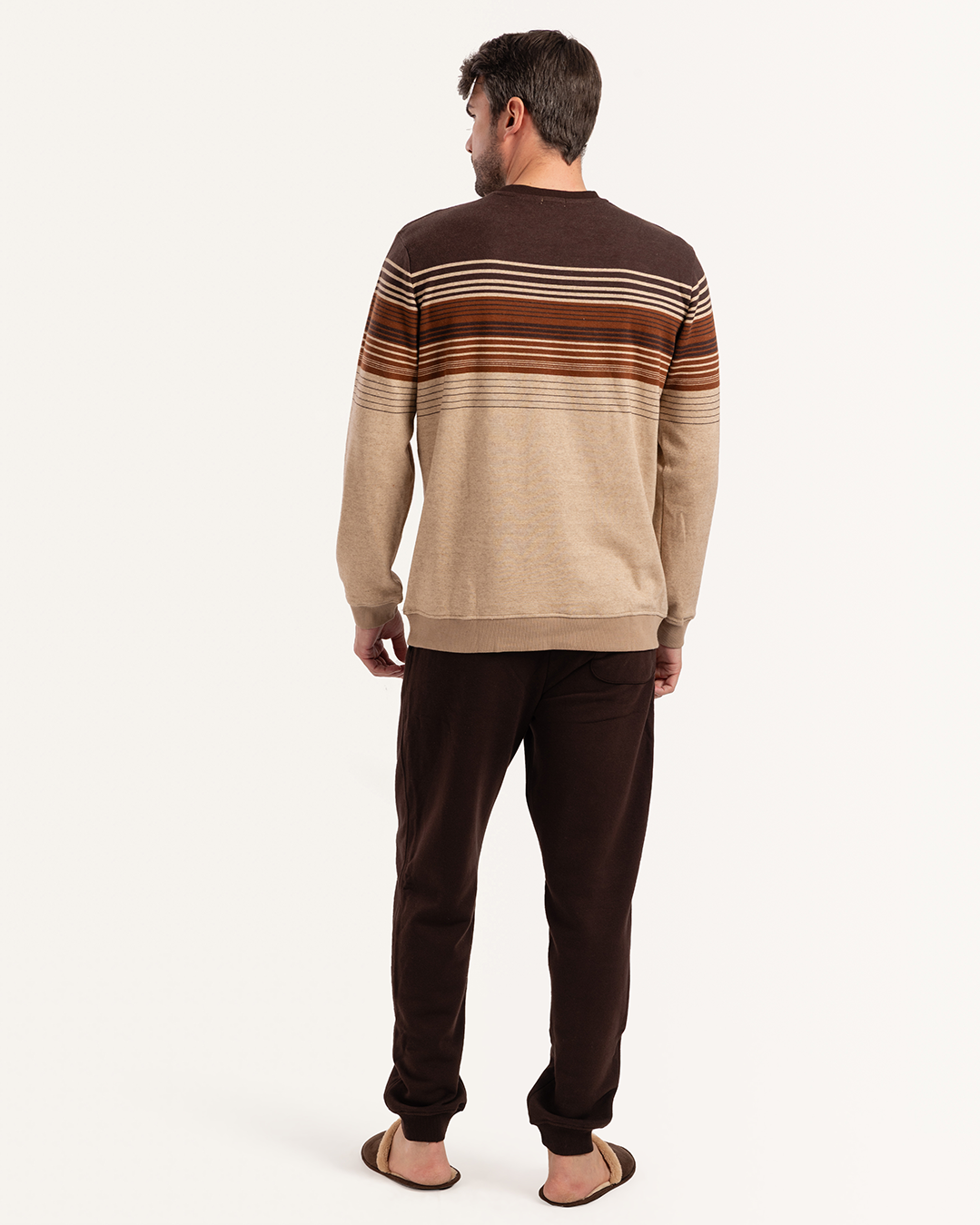 بيجاما جاكارد خطوط متنوعة