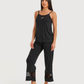Women's Strap Printed Pants Pajamas