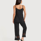 Women's Strap Printed Pants Pajamas