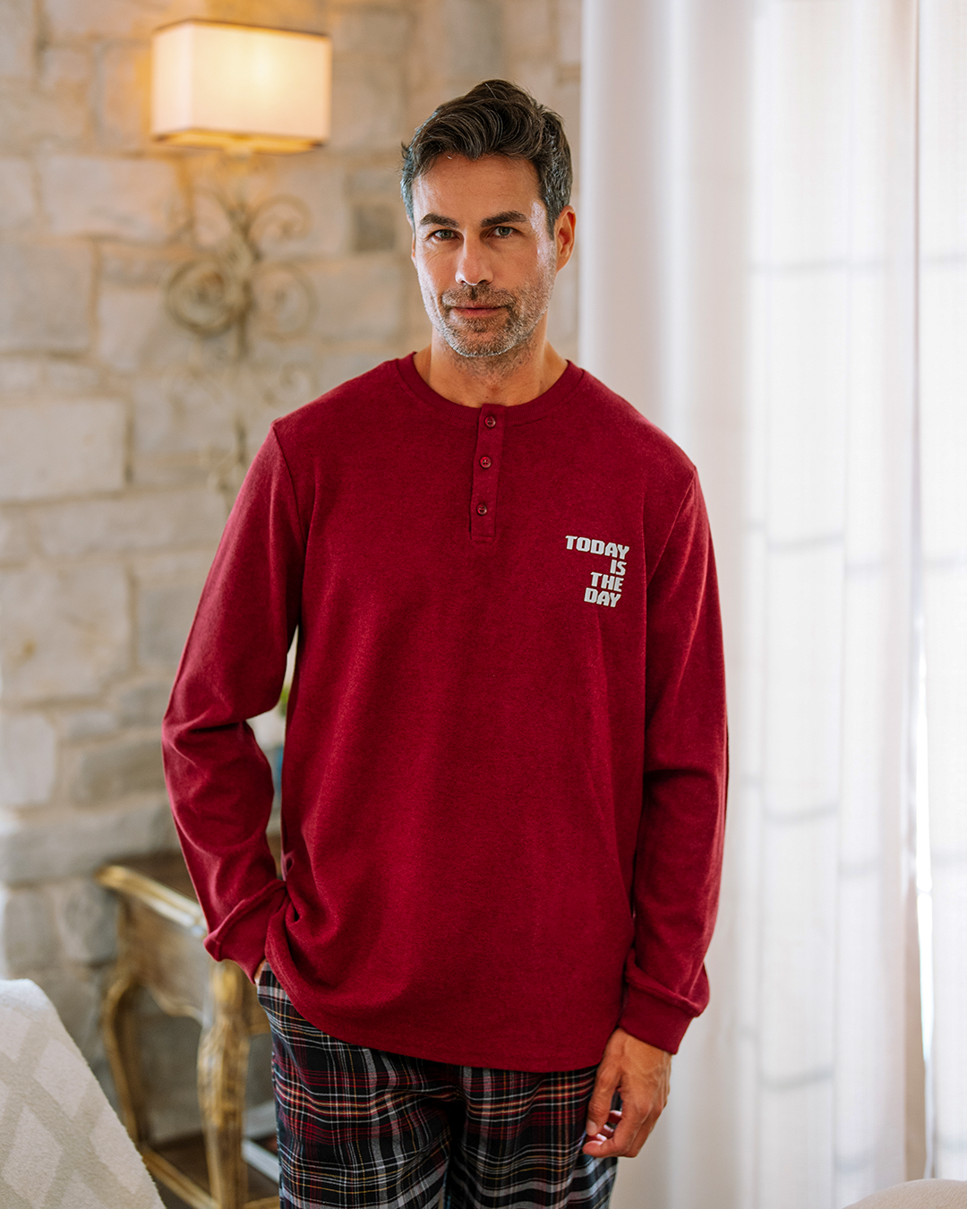 بيجاما بنطلون كاروهات