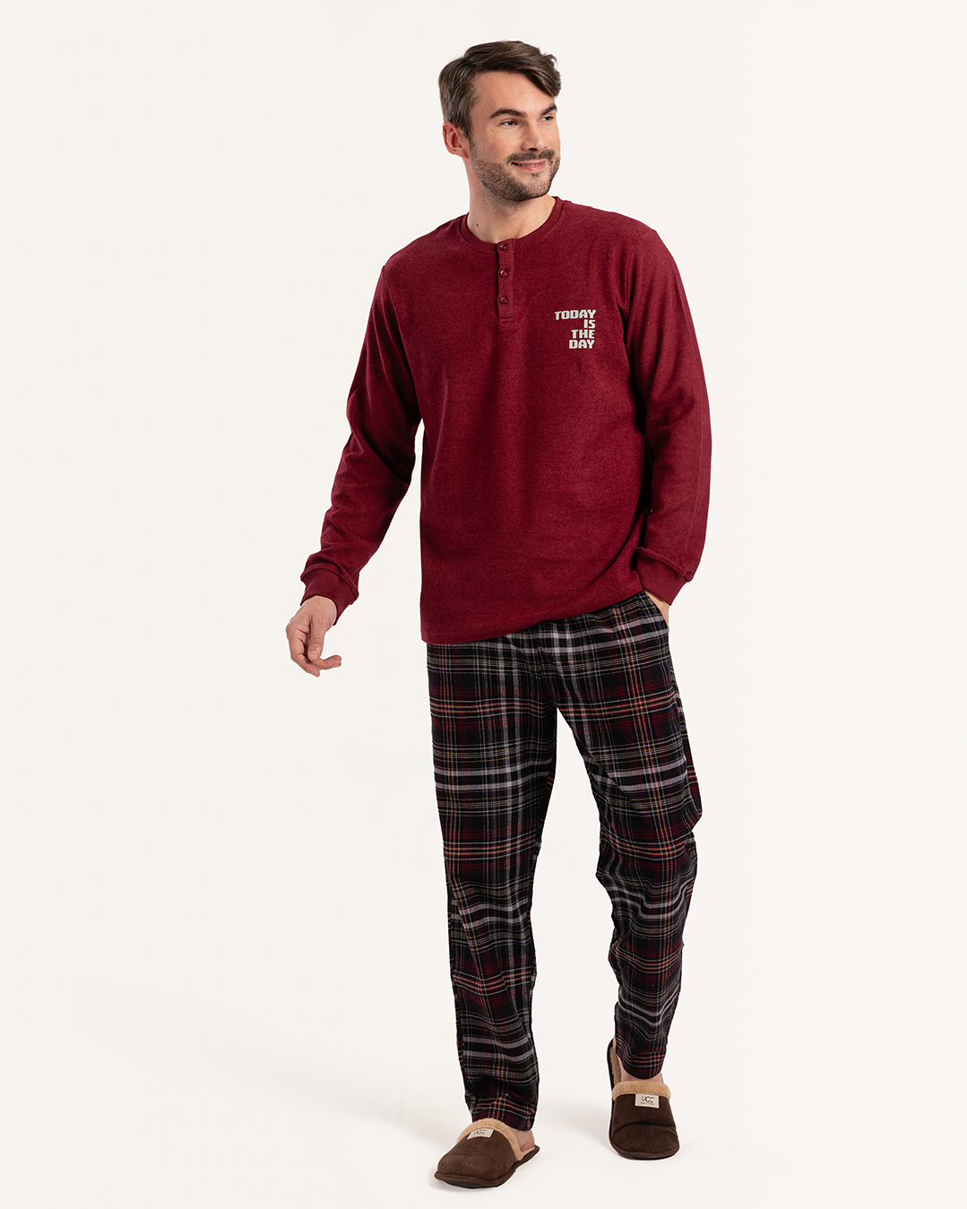 بيجاما بنطلون كاروهات