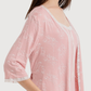 Short Women's Jalabiya with Robe and Print