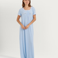 Women's Half Sleeve Jalabiya with Lace
