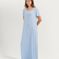Women's Half Sleeve Jalabiya with Lace