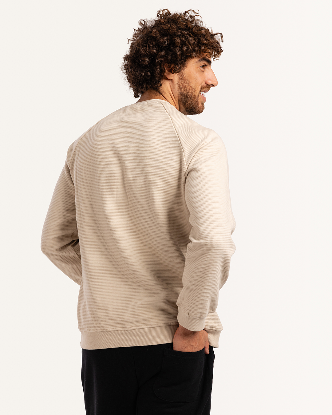 بيجاما بنطلون ميلتون و توب كم طويل بجيب