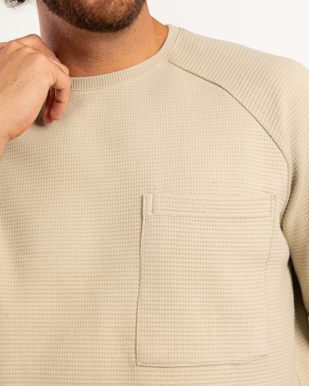 بيجاما بنطلون ميلتون و توب كم طويل بجيب