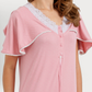 Women's Long Half Sleeve Jalabiya with Print