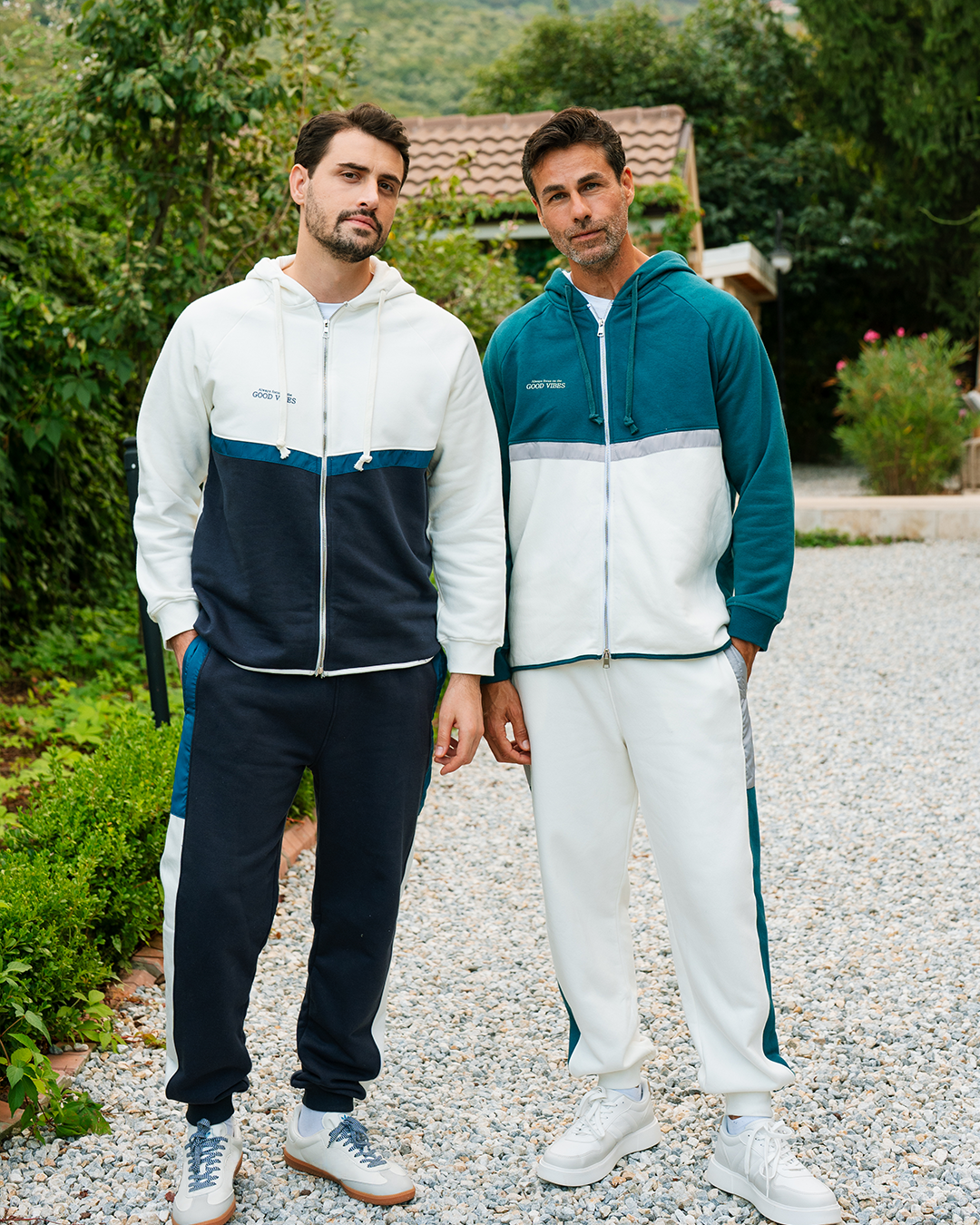 طقم رياضي رجالي بكم و كابيشوه و بنطلون الاوقات السعيده