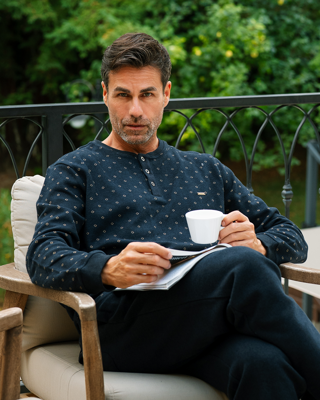 Pajama cashmere the luxury of gold