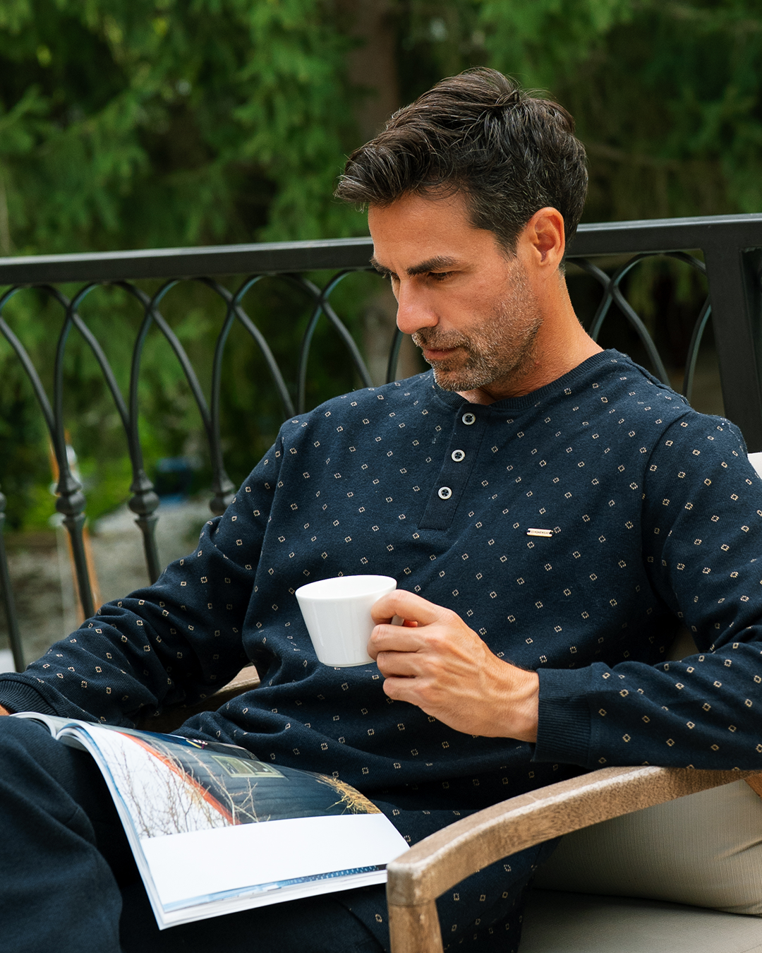 Pajama cashmere the luxury of gold