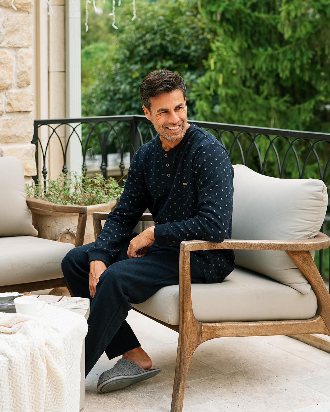 Pajama cashmere the luxury of gold