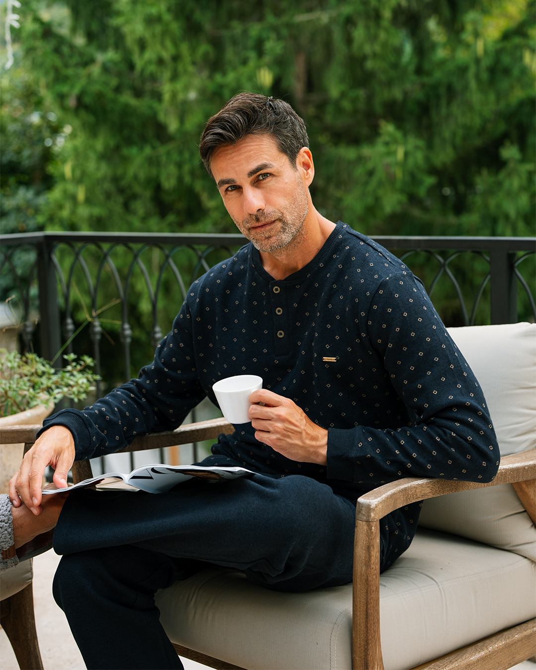 Pajama cashmere the luxury of gold