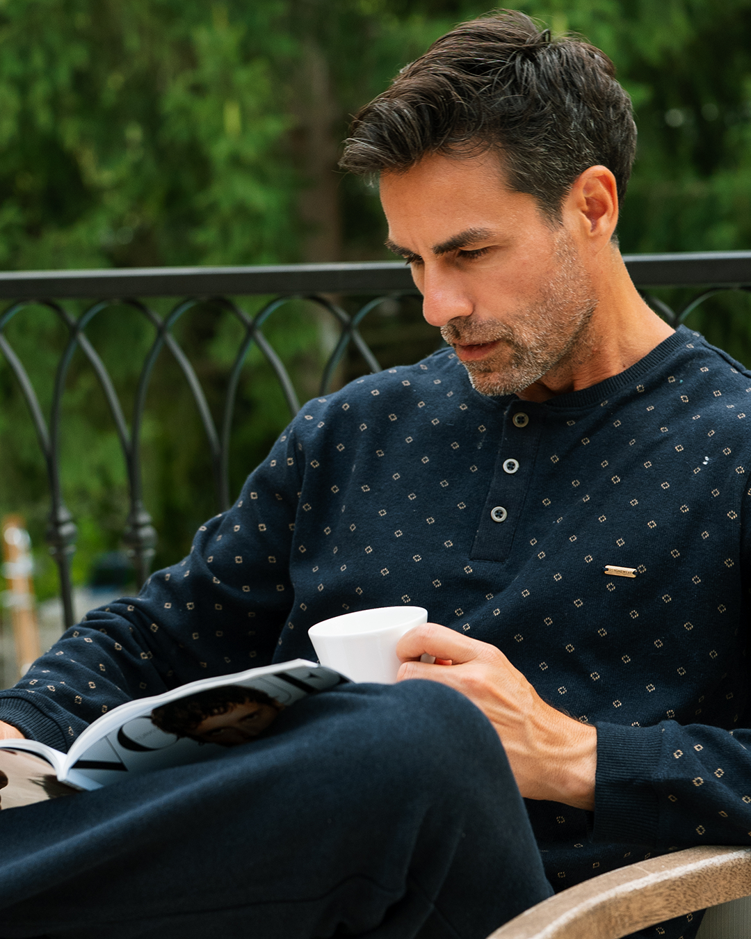 Pajama cashmere the luxury of gold