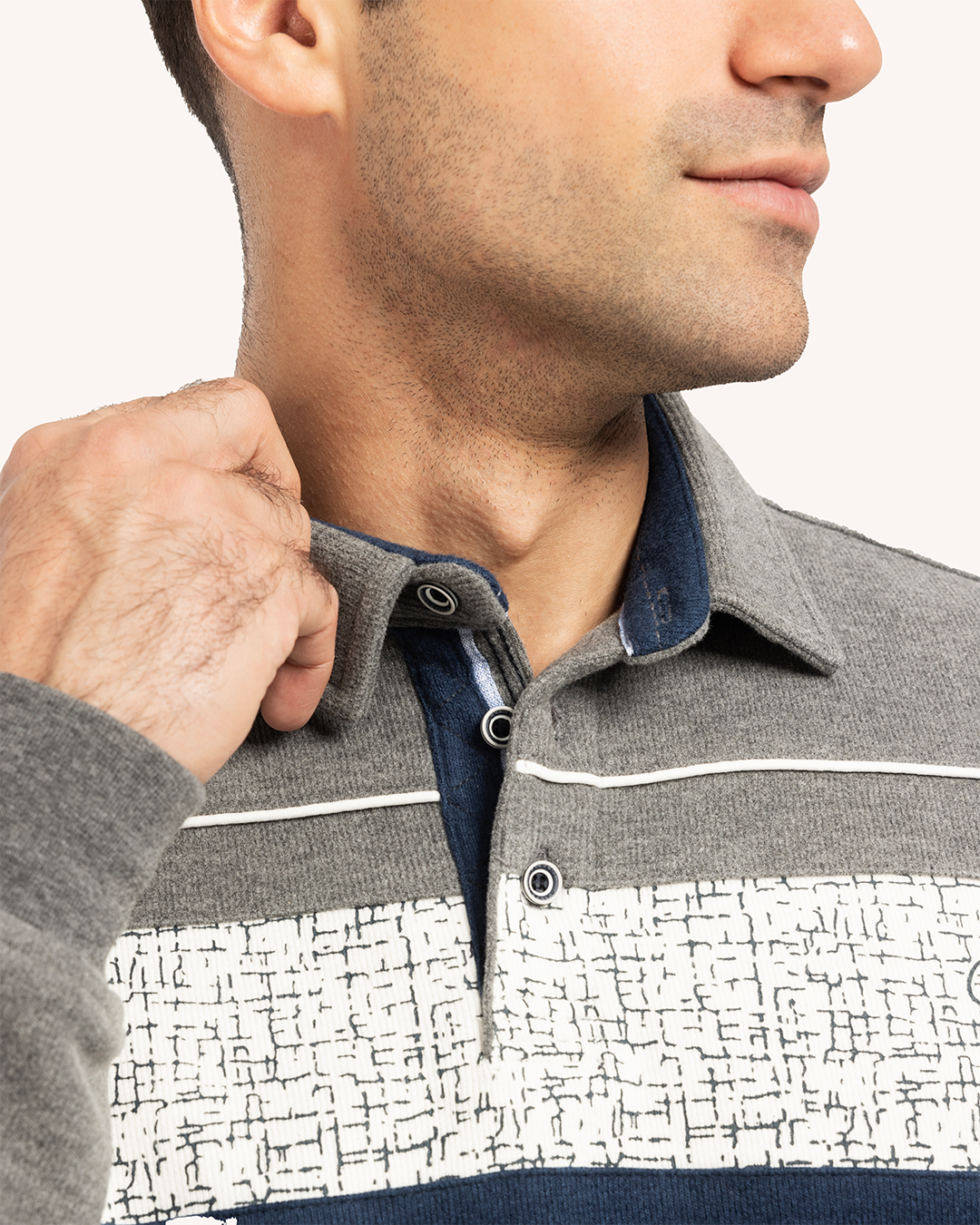 ترينج رجالى ياقة فرنش