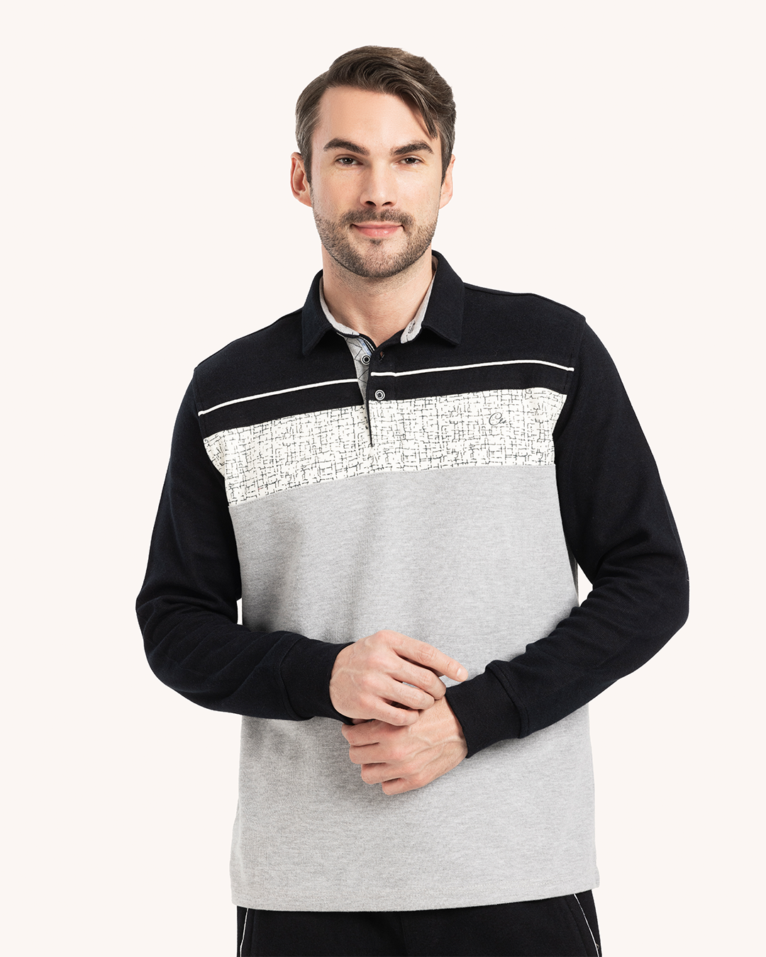 ترينج رجالى ياقة فرنش