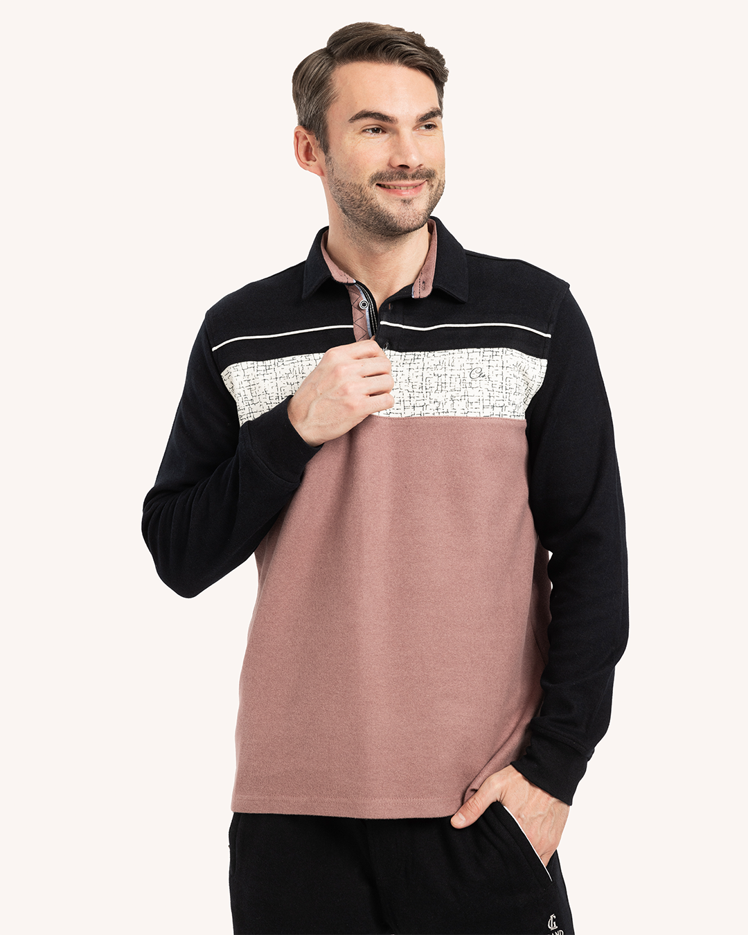 ترينج رجالى ياقة فرنش