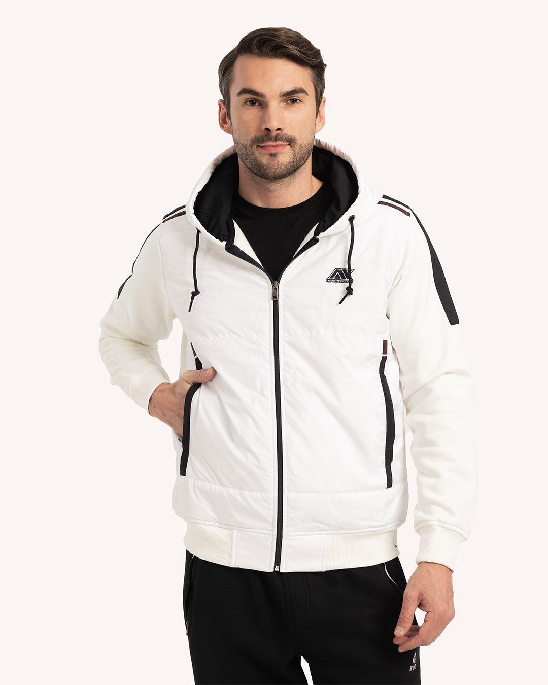 ترينج رجالى ياقة سوستة