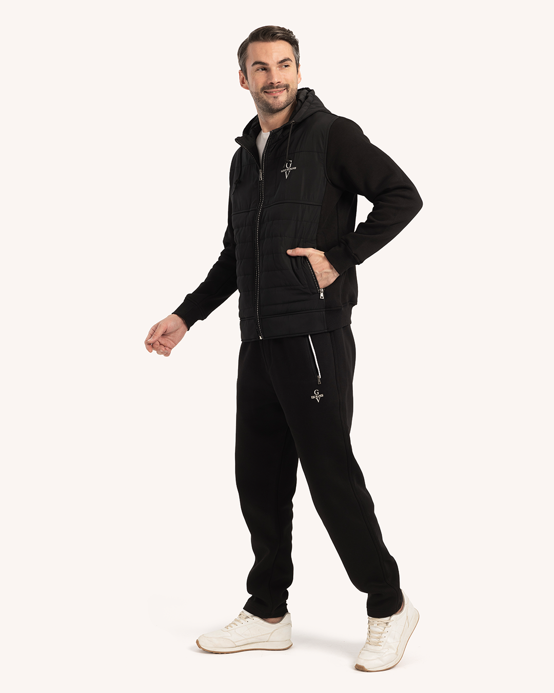 ترينج رجالى ياقة سوستة