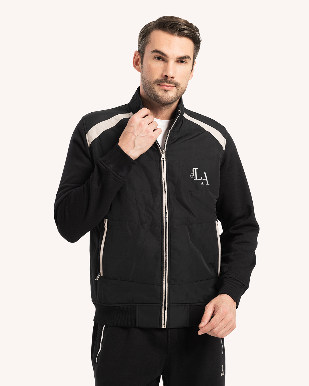 ترينج رجالى ياقة سوستة