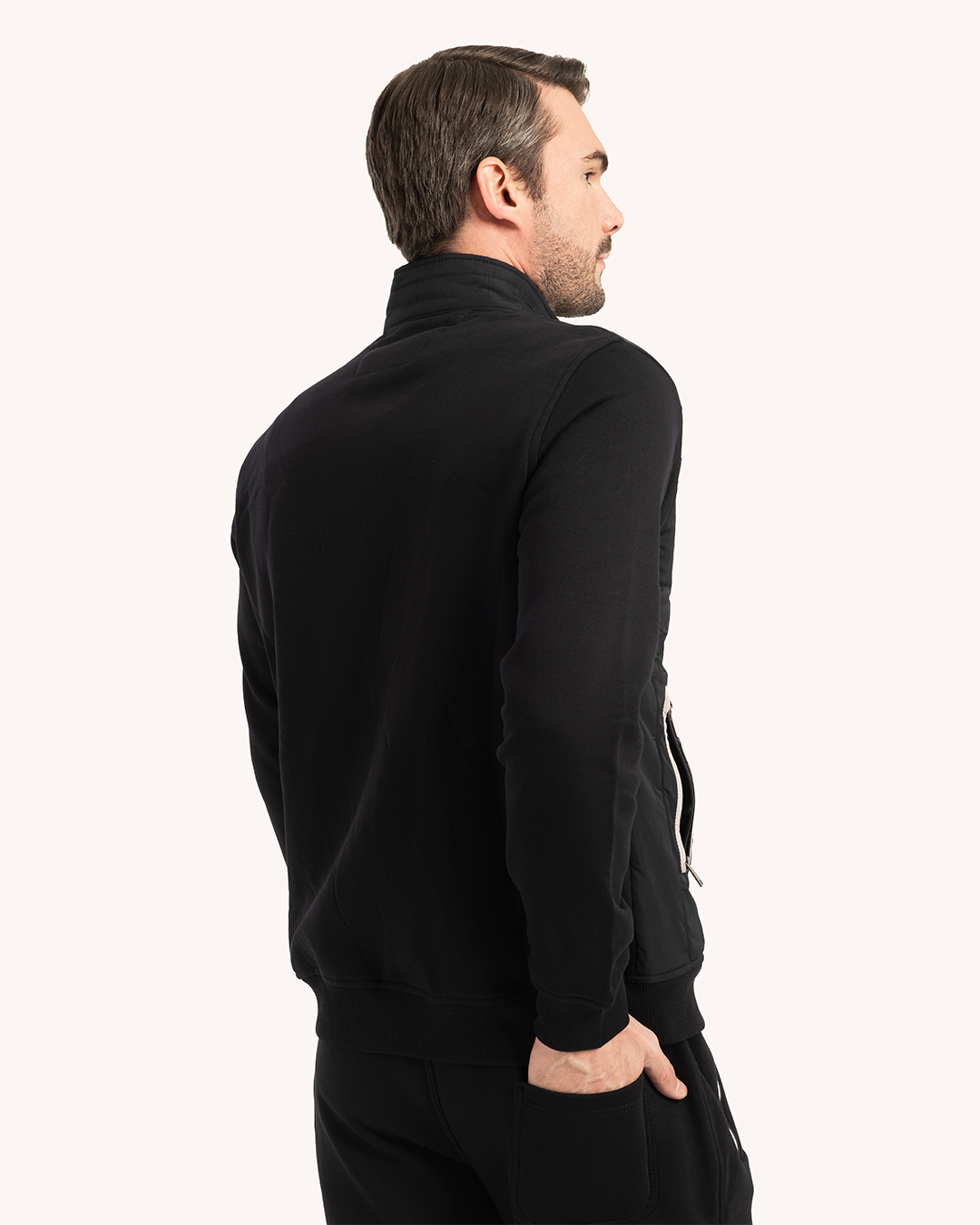 ترينج رجالى ياقة سوستة