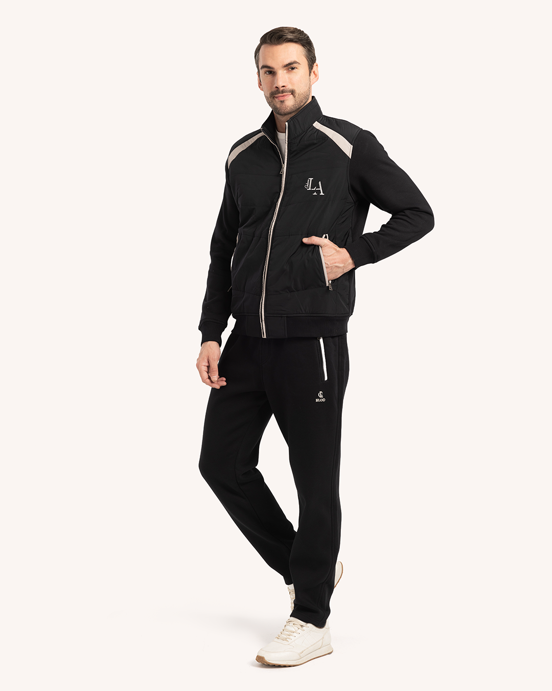 ترينج رجالى ياقة سوستة