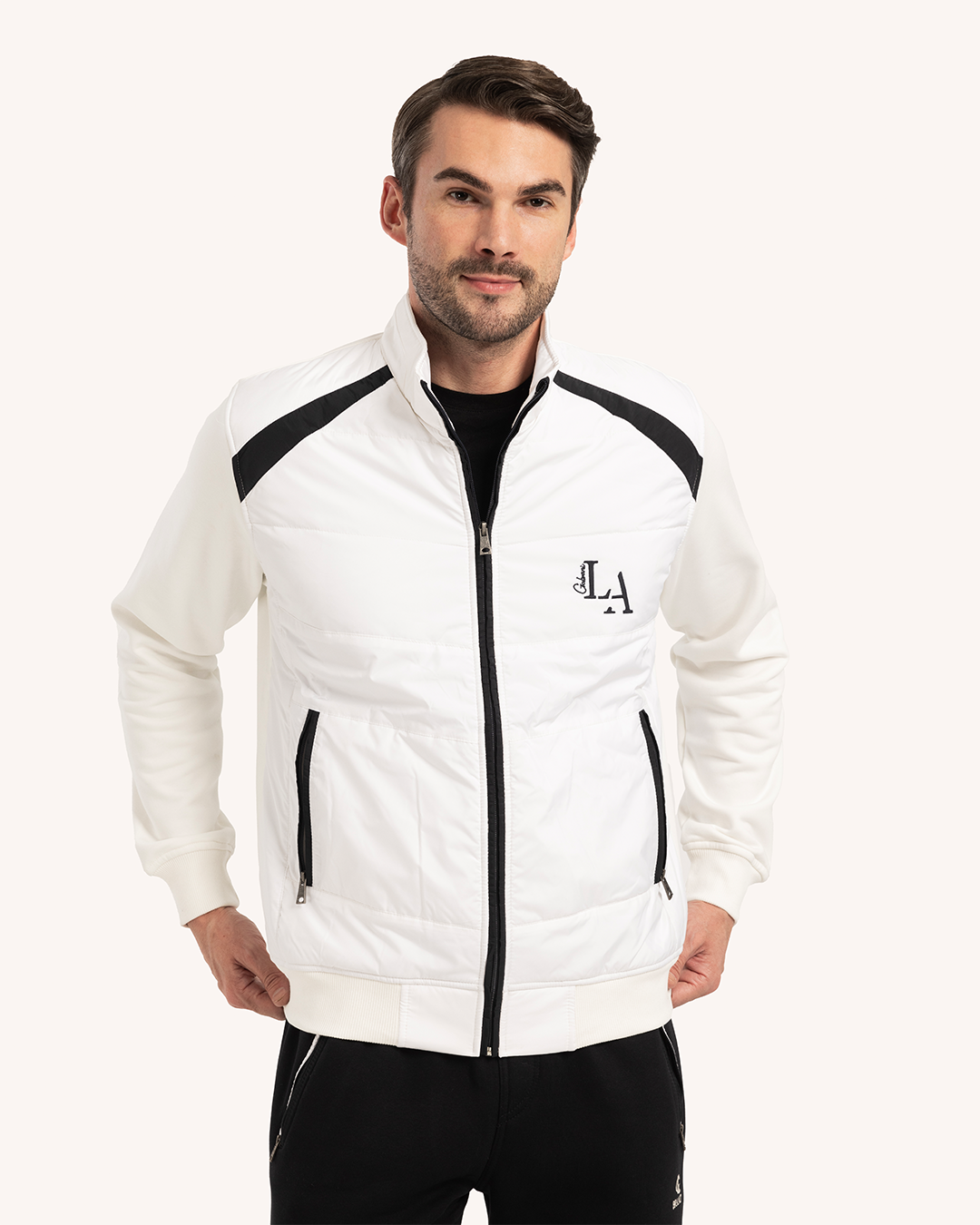 ترينج رجالى ياقة سوستة