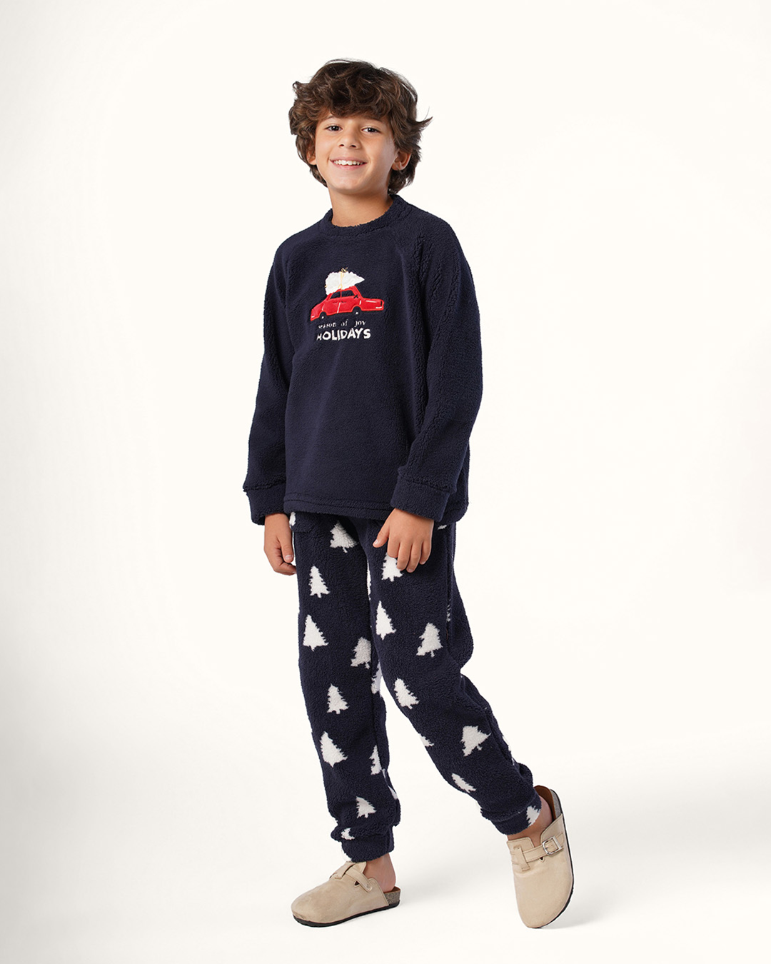 بيجاما  أشجار الكريسماس  المبهجة