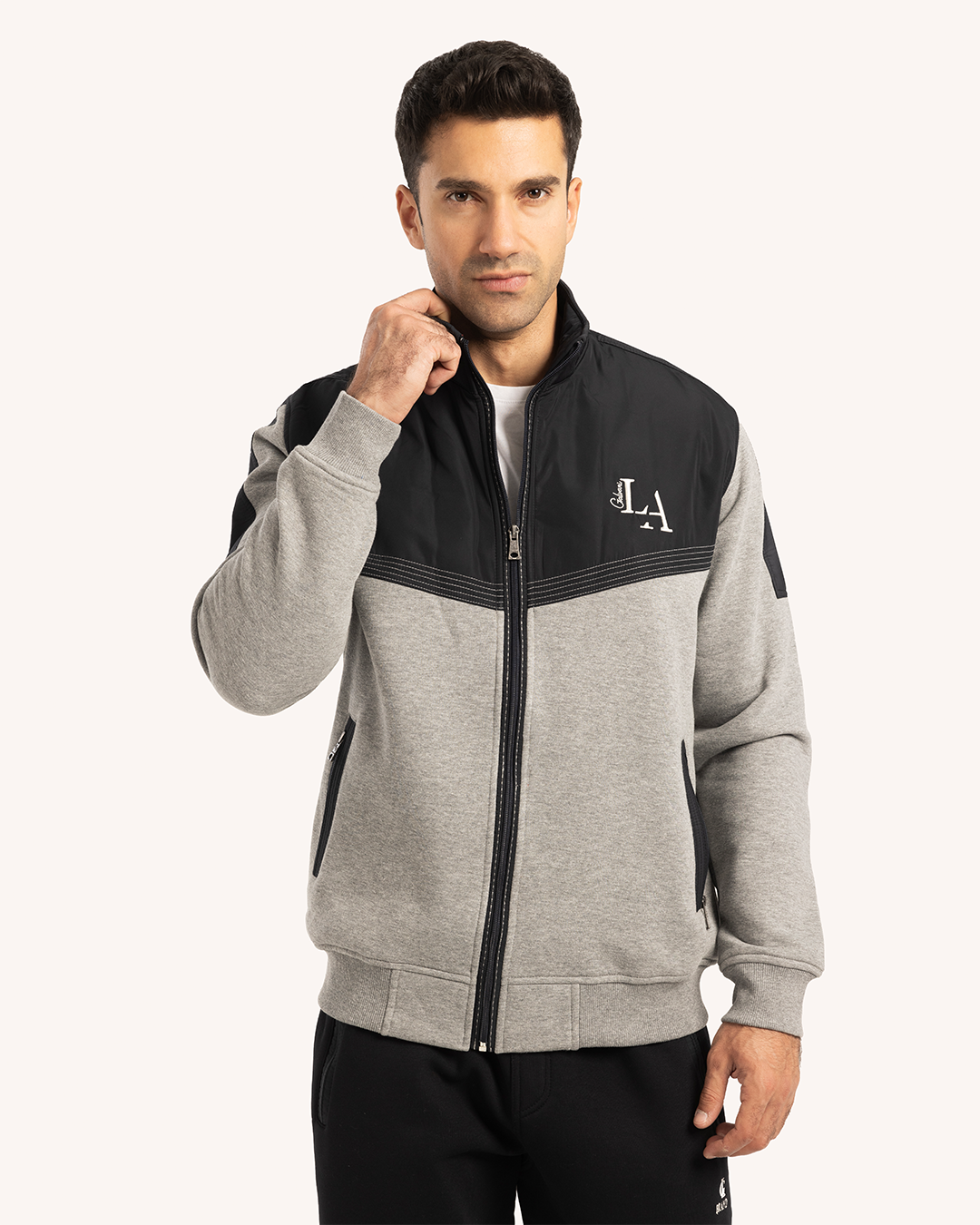 ترينج رجالى ياقة سوستة