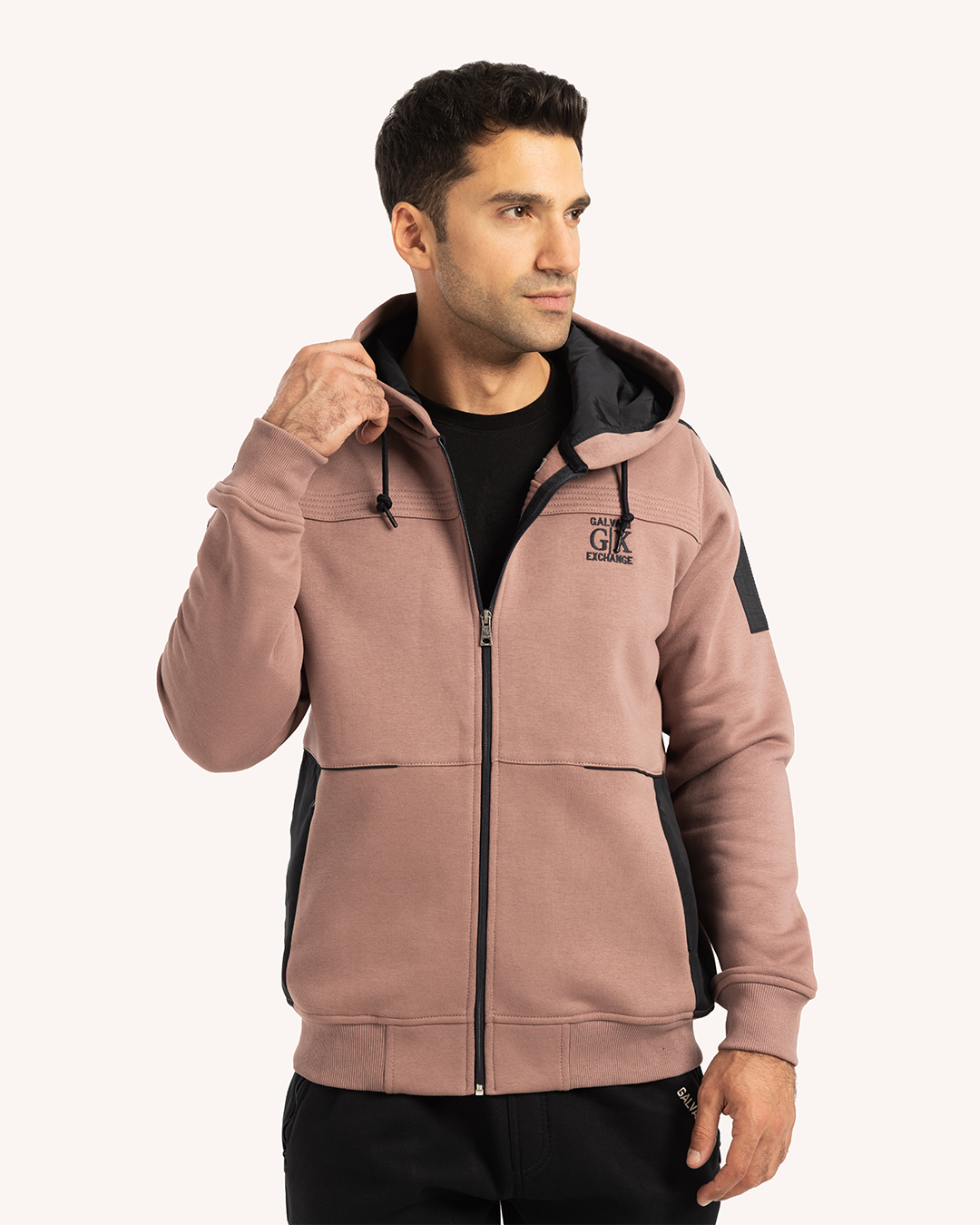 ترينج رجالى ياقة سوستة