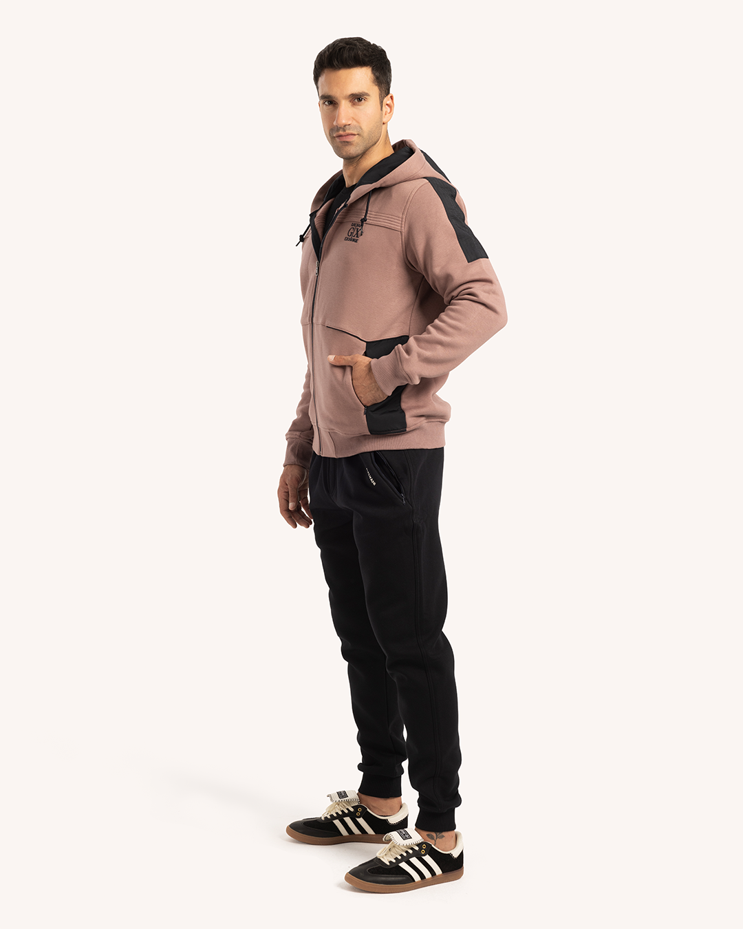 ترينج رجالى ياقة سوستة